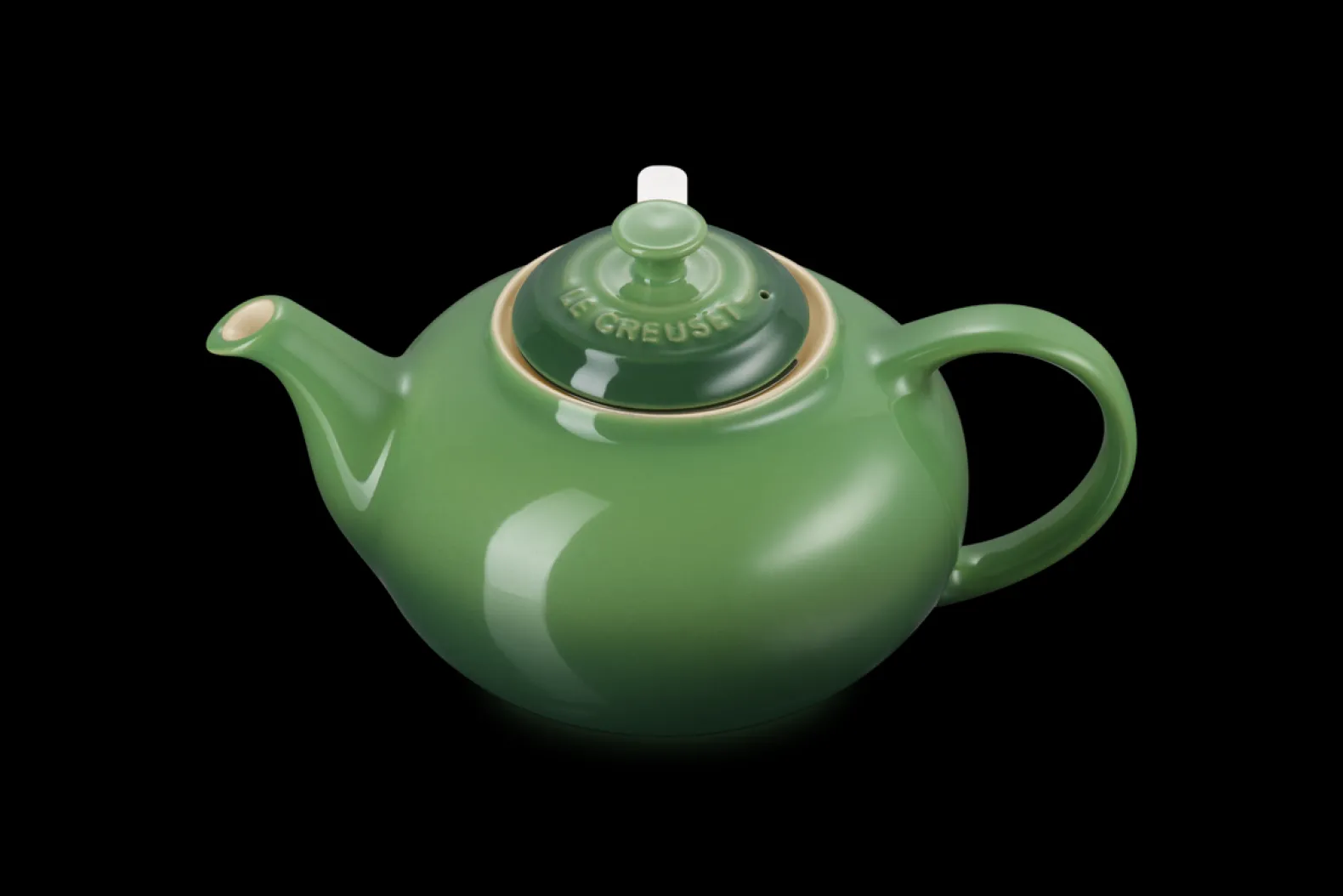 Stoneware Teapot with Stainless Steel Infuser