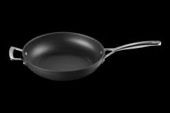 Toughened Non-Stick Deep Frying Pan with Helper Handle