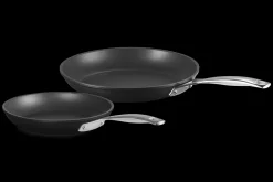 Toughened Non-Stick 2-piece Shallow Frying Pan Set