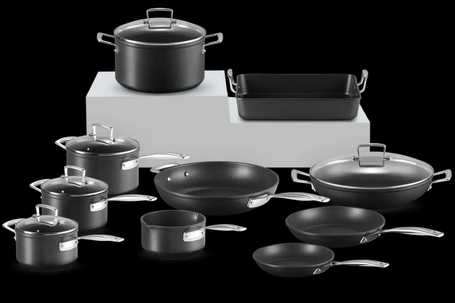 Toughened Non-Stick 10-piece Ultimate Cookware Set