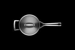 Toughened Non-Stick Saucepan with Glass Lid and Helper Handle