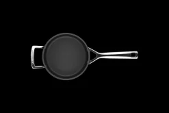 Toughened Non-Stick Saucepan with Glass Lid and Helper Handle