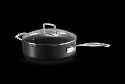 Toughened Non-Stick Sauté Pan with Glass Lid