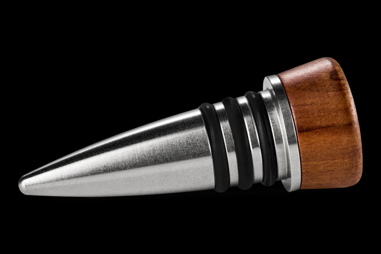 Waiter's Corkscrew with Wooden Handle and Stopper GS 190
